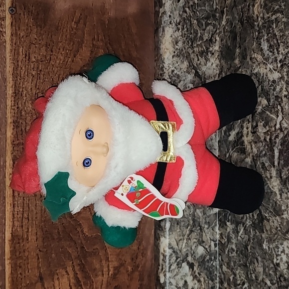 Hasbro Other - 1992 Hasbro Hoilday Edition Cabbage Patch Doll Santa Claus New